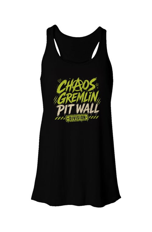 Chaos Gremlin Pit Wall Division Flowy Racerback Ta