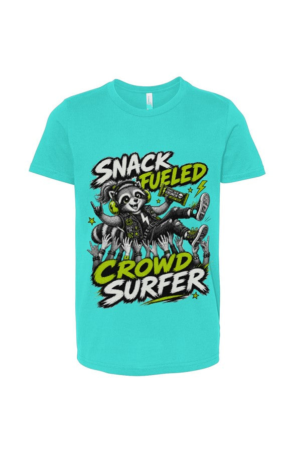 Snack Fueled Crowd Surfer Youth Tee