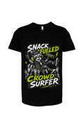 Snack Fueled Crowd Surfer Boy Youth Tee
