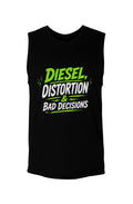 Diesel, Distortion &amp; Bad Decisions Muscle Tank