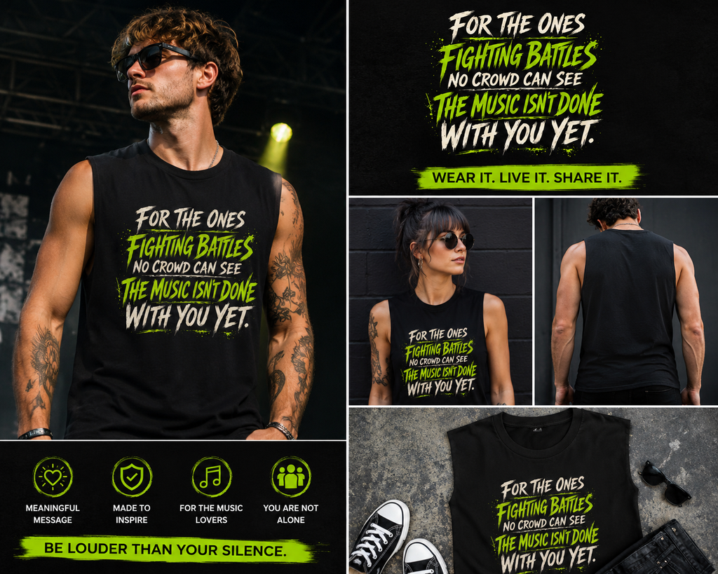For the Ones Fighting Battles Muscle Tank