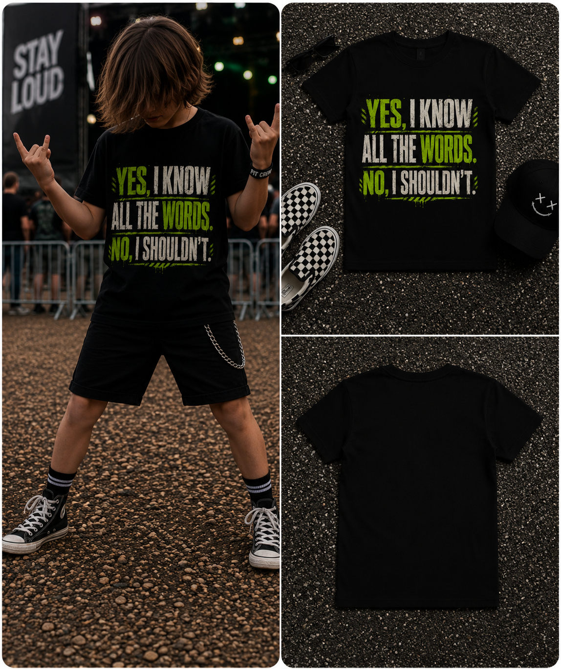 Yes, I Know All the Words. No, I Shouldn’t. Youth Tee